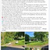 Aktion Warnschilder / Zaun / Rasen