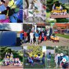  Kinder des Kindergartens Morgentau September 2023 Müllsammelaktion am See