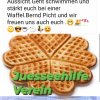 Mittwoch 31.07. ab 13 Uhr  gibt es Frischgebackene Waffeln im Freibad Juessee