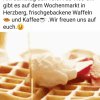 Waffeln am Samstag 13.07.2024